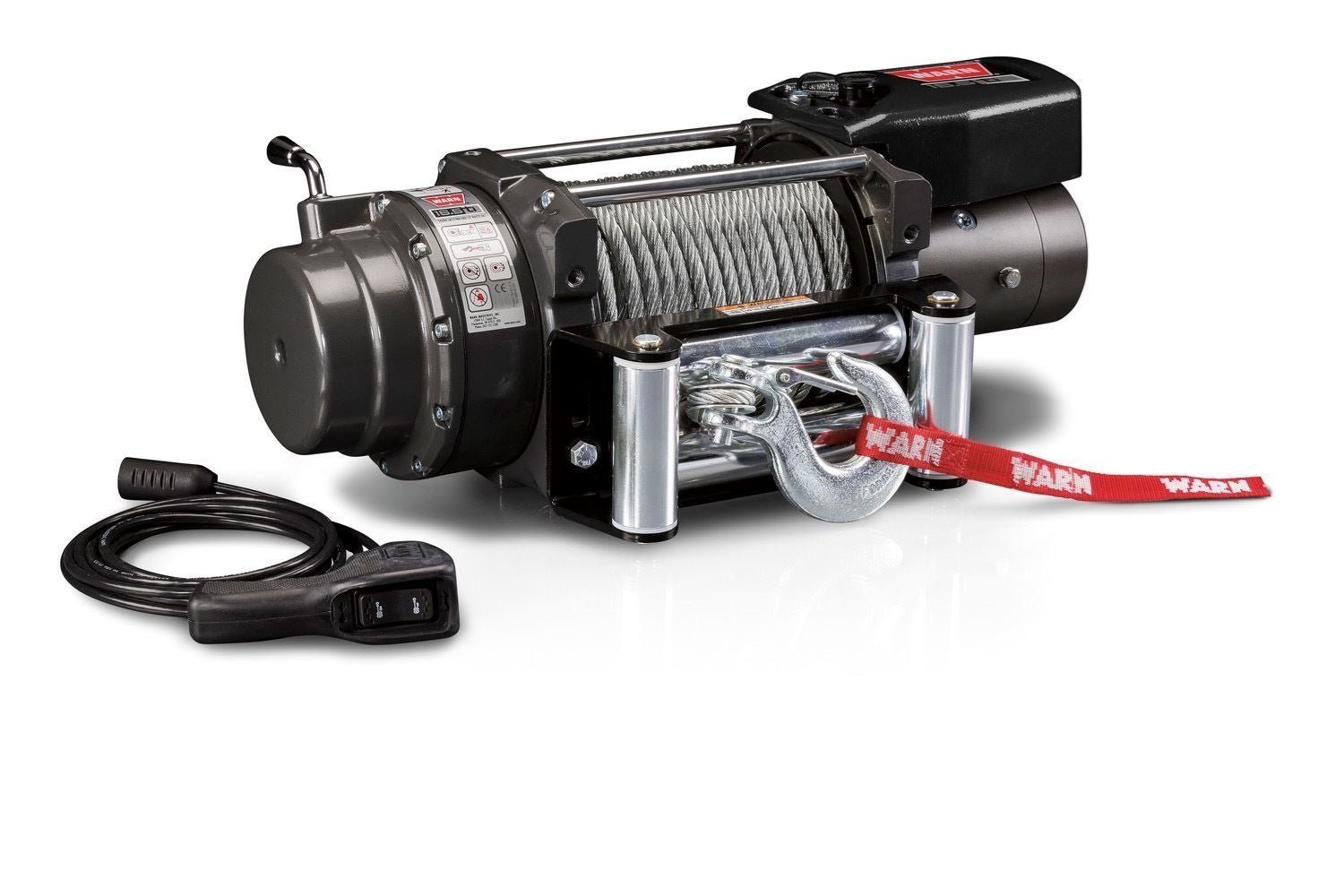 WARN 16.5ti Winch – 16,500 lb Thermometric Heavy-Duty Truck Recovery