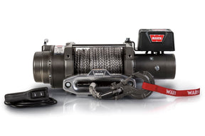 WARN M15-S Winch – 15,000 lb Heavy-Duty Truck Winch | Synthetic Rope