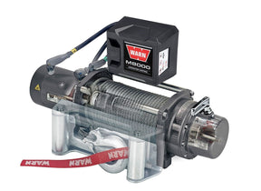 Warn 26502  M8000 Self-Recovery Electric Winch - 8,000 lbs. Pull Rating, 100 ft. Steel Line