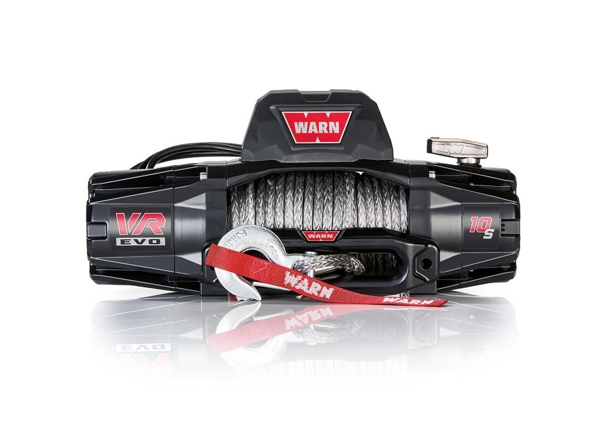 Warn VR EVO 10-S Electric Winch - 10,000 lbs. 90 ft. Synthetic Line - Recon Recovery