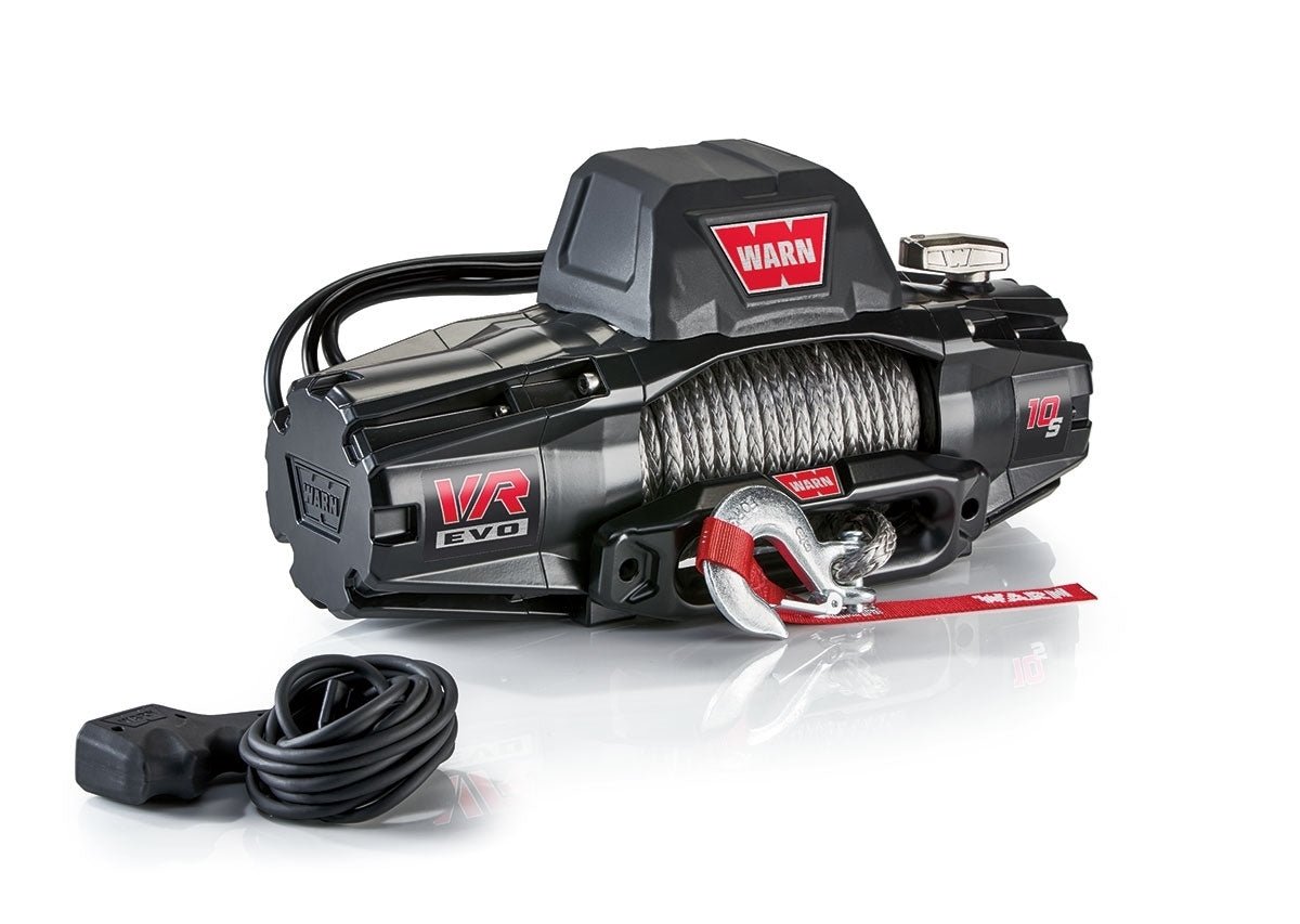 Warn VR EVO 10-S Electric Winch - 10,000 lbs. 90 ft. Synthetic Line - Recon Recovery