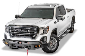 WARN Ascent Front Bumper | 2019–2022 GMC Sierra 1500 | Winch Ready