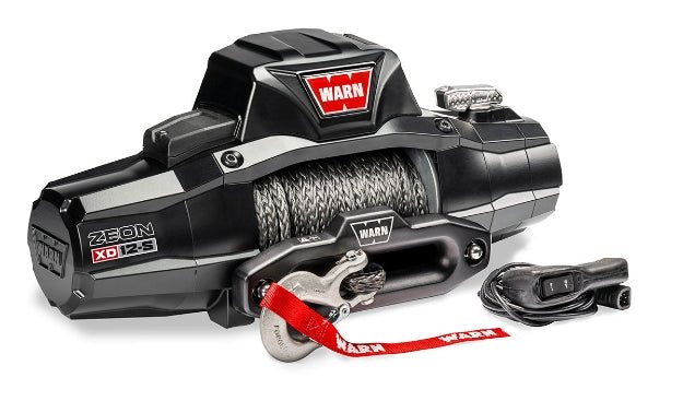 WARN ZEON XD 12-S Winch – Fastest Line Speed | IP68K Waterproof Synthetic Rope