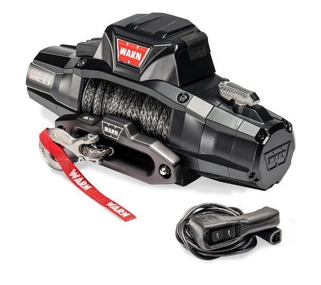 WARN ZEON XD 12-S Winch – Fastest Line Speed | IP68K Waterproof Synthetic Rope