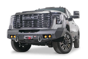 WARN Ascent Front Bumper | 2024-2026 GMC Sierra 2500HD & 3500HD| Winch Ready