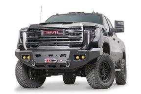 WARN Ascent Front Bumper | 2024-2026 GMC Sierra 2500HD & 3500HD | Winch Ready