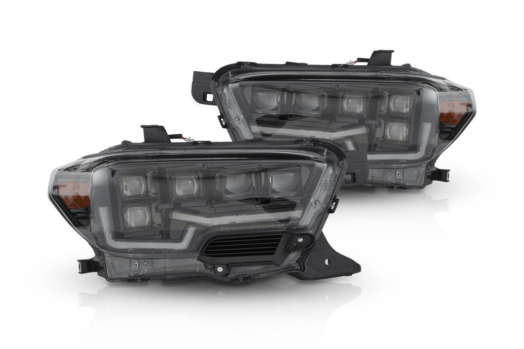 Attica 4x4 Rogue Series Plug N Play LED Headlights for 2016-2023 Toyota Tacoma - Recon Recovery