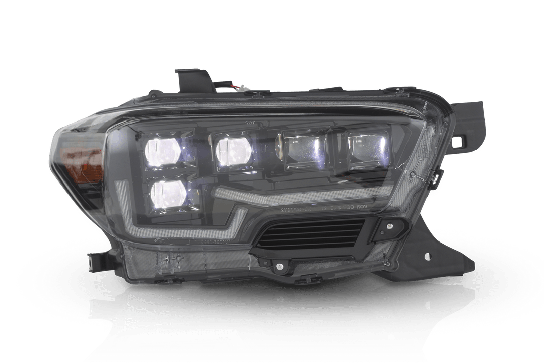 Attica 4x4 Rogue Series Plug N Play LED Headlights for 2016-2023 Toyota Tacoma - Recon Recovery