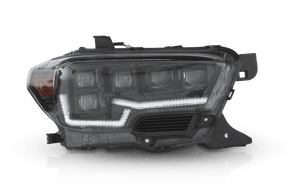 Attica 4x4 Rogue Series Plug N Play LED Headlights for 2016-2023 Toyota Tacoma - Recon Recovery