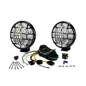 KC Hilites 6" Apollo Pro 1000W Halogen Light Kit w/ Harness - Recon Recovery
