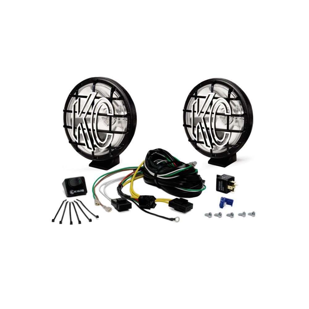 KC Hilites 5" Apollo Pro Halogen with Wire Harness (Pair) 55W - Recon Recovery