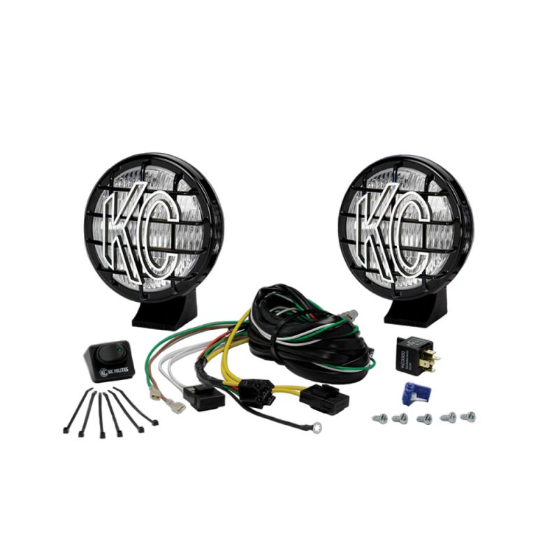 KC Hilites 5" Apollo Pro Halogen with Wire Harness (Pair) 55W - Recon Recovery