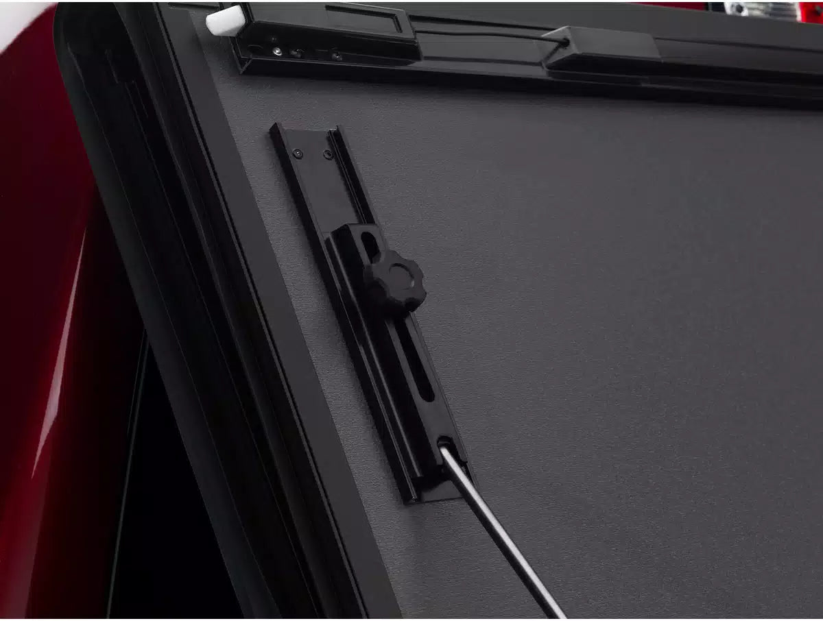 BAK Industries MX4 Hard Tri Fold Tonneau for 2014-2019 GM Silverado Sierra 2500 3500 8ft Bed