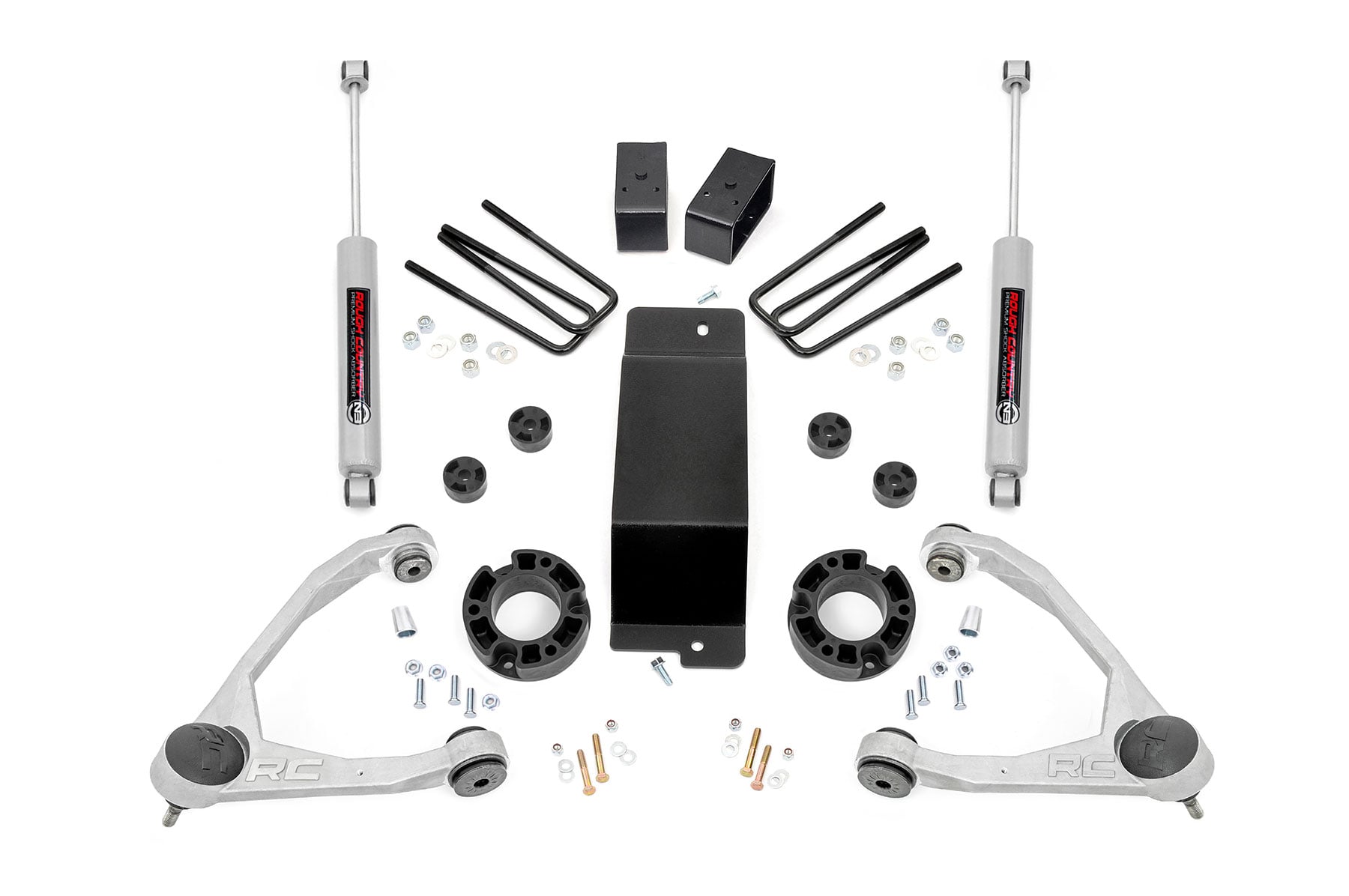 Rough Country 3.5 Inch Lift Kit for 2007-2016 Chevy/GMC 1500