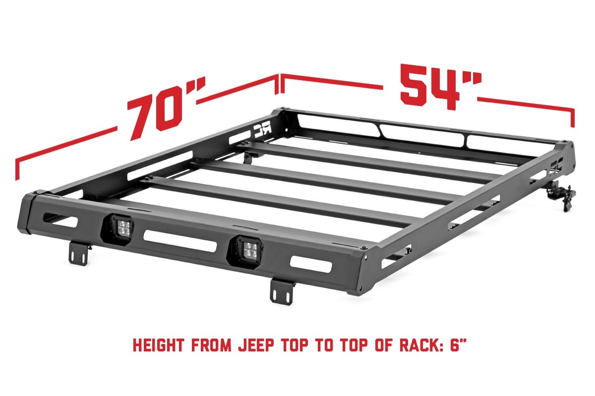 Rough Country Roof Rack Jeep Wrangler JL/Wrangler Unlimited