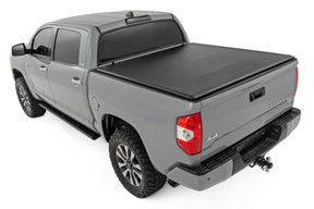 Rough Country Soft Roll Up Bed Cover for 2007-2021 Toyota Tundra