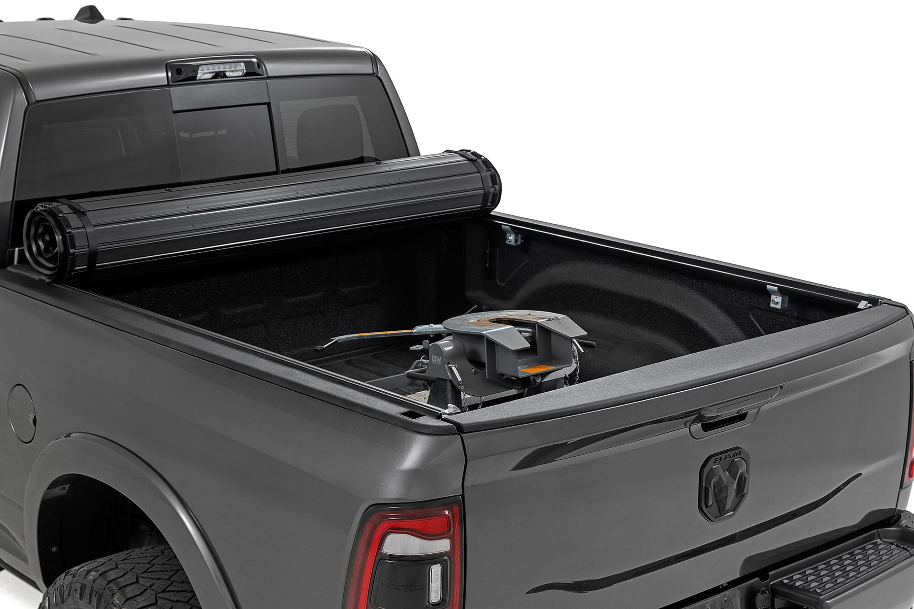 Rough Country Hard Roll Up Bed Cover for 2009-2026 Ram 1500 & 2500