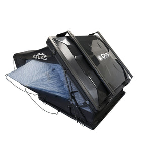 OVS XD Atlas Cantilever ABS Hard Shell Roof Top Tent, Blue Body & Black Rainfly