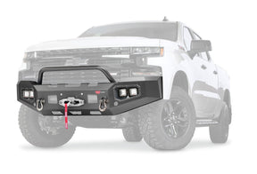 WARN Ascent Front Bumper | 2019–2022 Chevy Silverado 1500 | Winch Ready