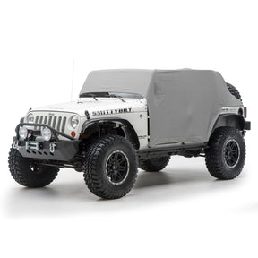 SmittyBilt Water Resistant Cab Cover with Door Flaps for 2007-2018 Jeep Wrangler JKU