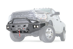 WARN Ascent Front Bumper | 2019-2025 Ram 2500 3500 4500 5500 | Winch Ready