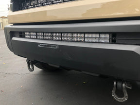 Lower Bumper Hidden LED Light Bar Mounting Brackets For 2014-2021 Toyota Tundra