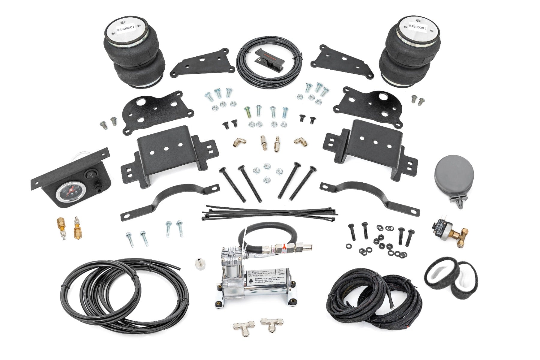 Rough Country Air Spring Kit w/compressor for 2014-2026 Ram 2500