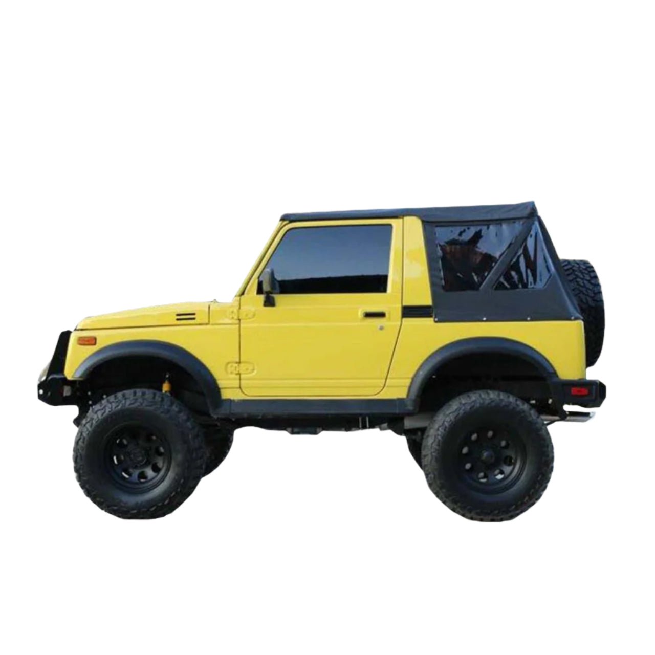 Premium Replacement Soft Top, Black Diamond With Tinted Windows - 1986-1994 Suzuki Samurai