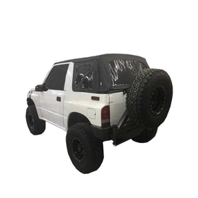 Premium Replacement Soft Top Black Diamond With Tinted Windows 1986-1994 Suzuki Sidekick GEO Tracker