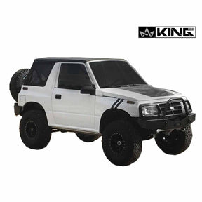Premium Replacement Soft Top Black Diamond With Tinted Windows 1986-1994 Suzuki Sidekick GEO Tracker
