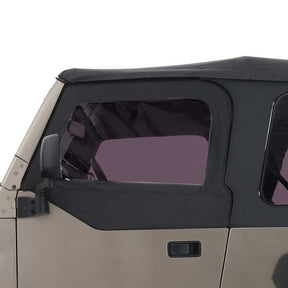 Premium Replacement Upper Door Skins - Black Diamond For 1997-2006 Jeep Wrangler TJ