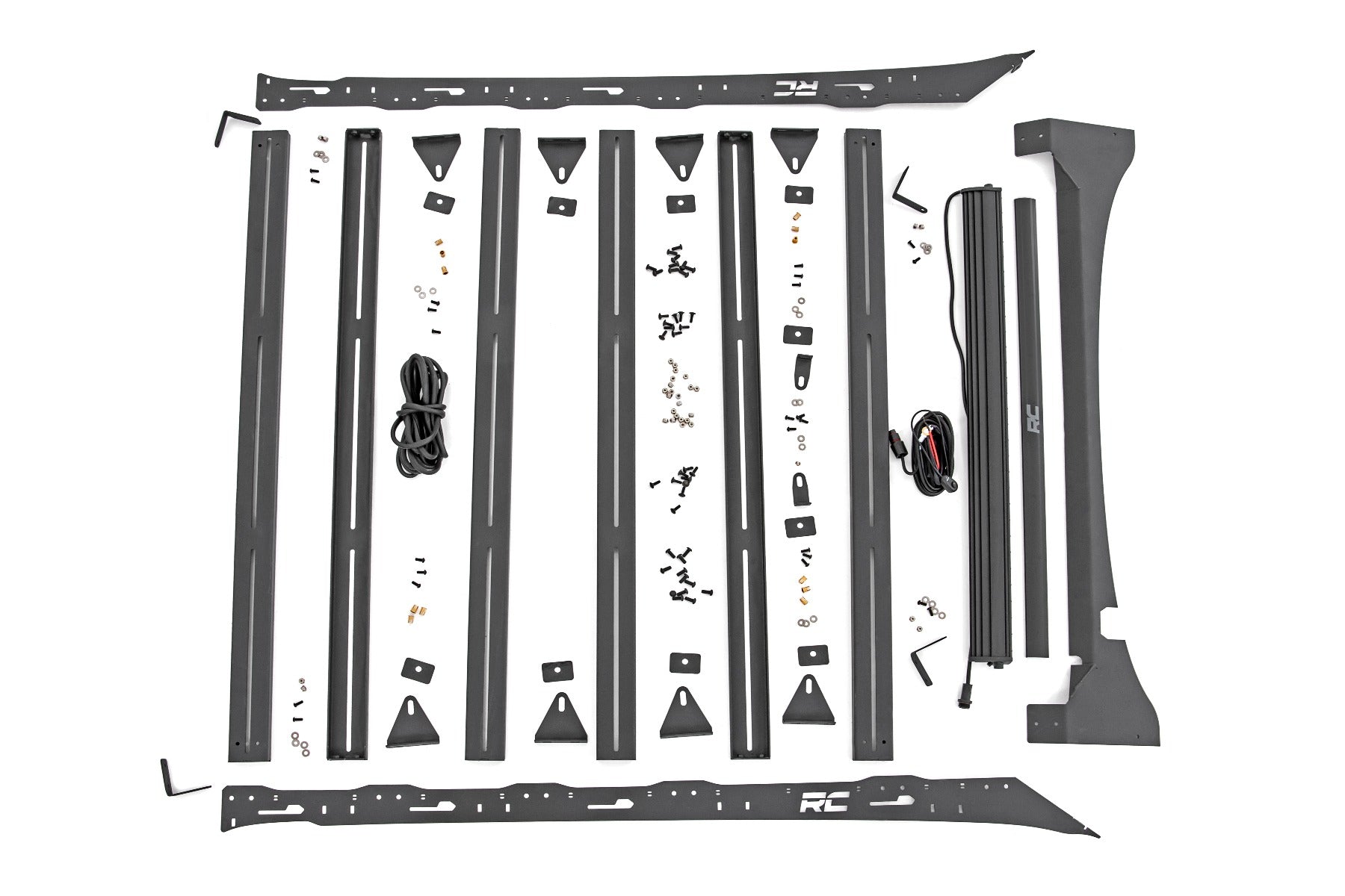 Rough Country Low Profile LED Roof Rack for 2015-2018 F-150