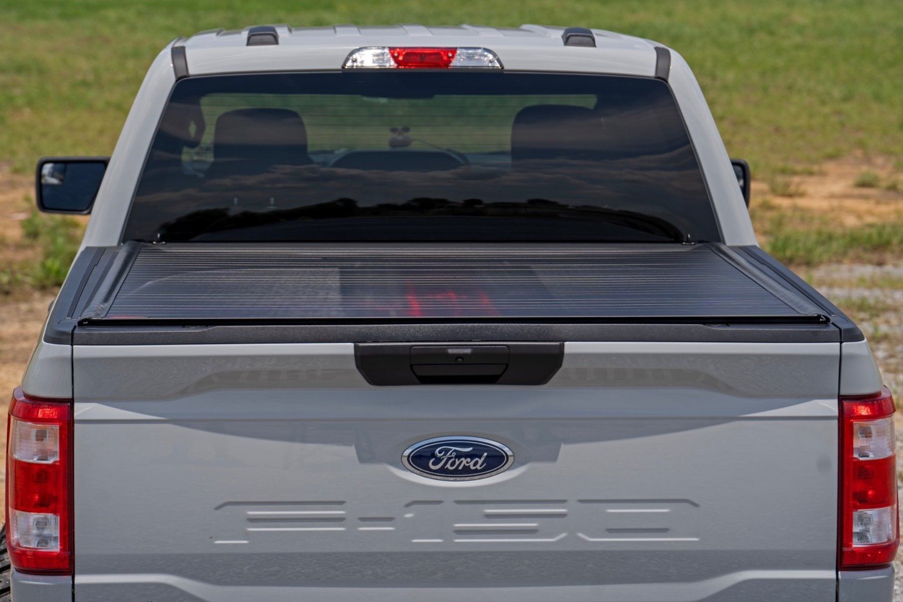RC Hard Roll up Aluminum Tonneau Cover for 2015-2024 Ford F-150 & Raptor