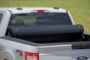 RC Hard Roll up Aluminum Tonneau Cover for 2015-2024 Ford F-150 & Raptor