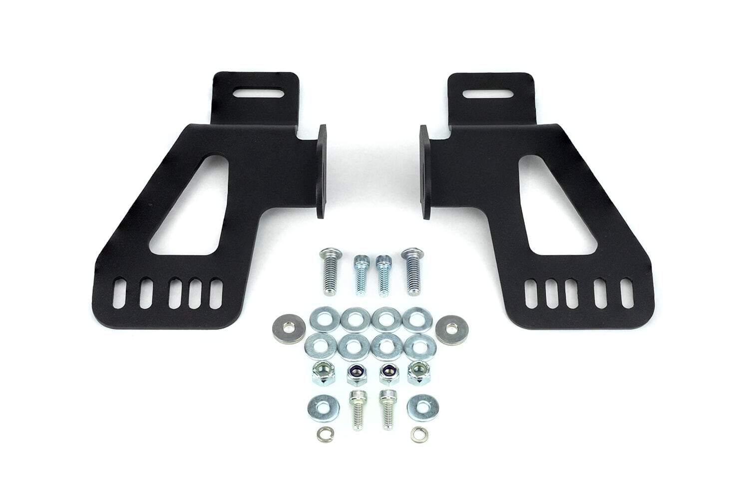 Hidden Upper Grille LED Light Bar Mounting Brackets For 2016-2023 Toyota Tacoma - Recon Recovery
