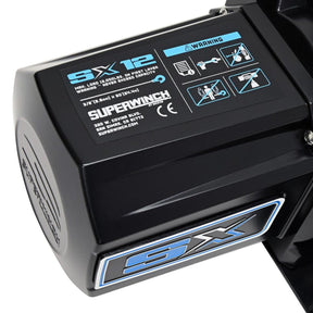 Superwinch SX12SR 12,000 lbs. Wireless Recovery Winch with LED- 80ft Synthetic Rope