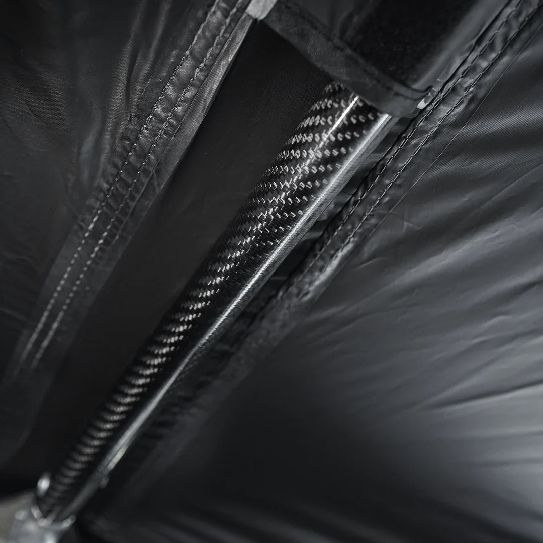 Inspired Overland Carbon Fiber 180° Awning – 59 sq ft Ultra-Light Freestanding Shelter