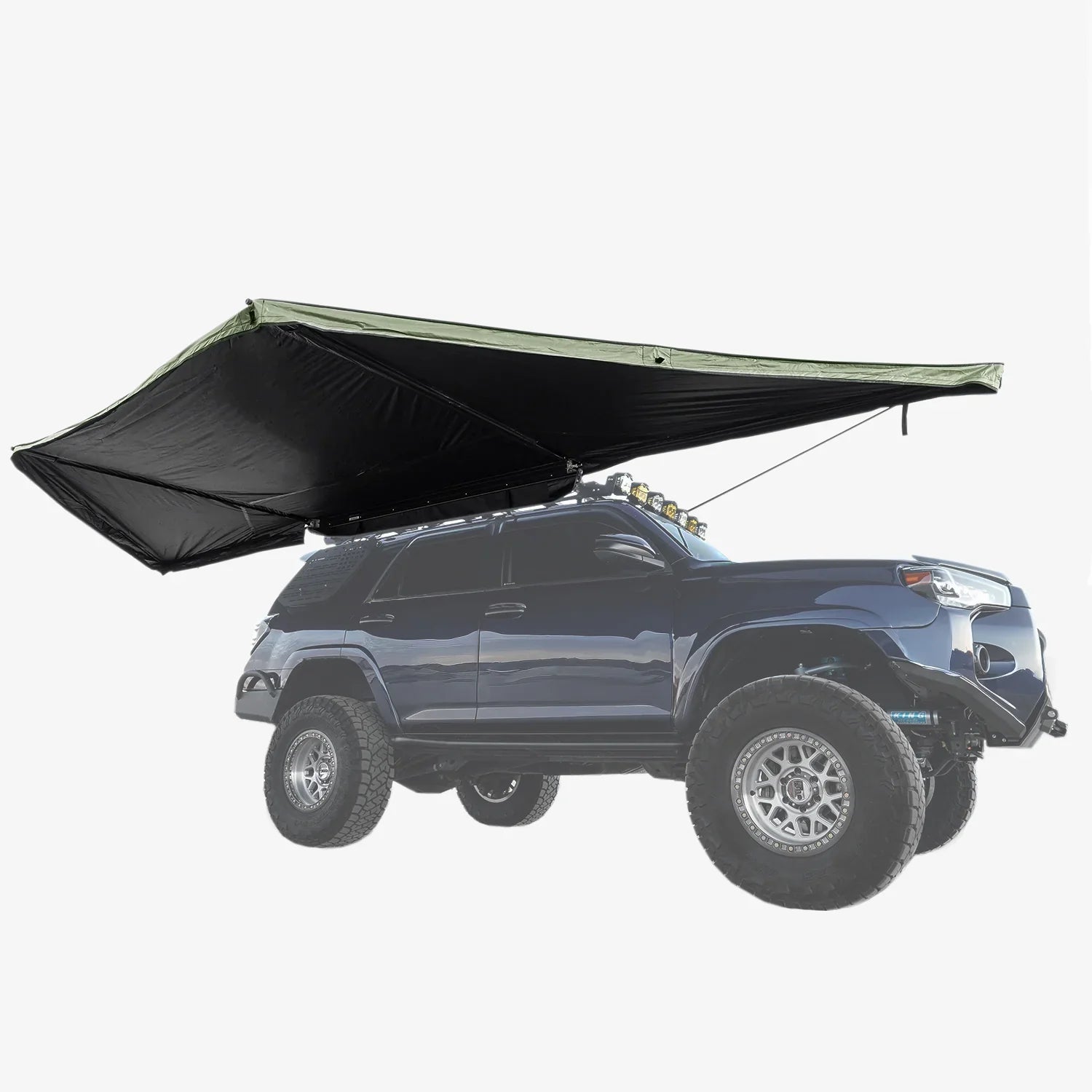 Inspired Overland Carbon Fiber 180° Awning – 59 sq ft Ultra-Light Freestanding Shelter