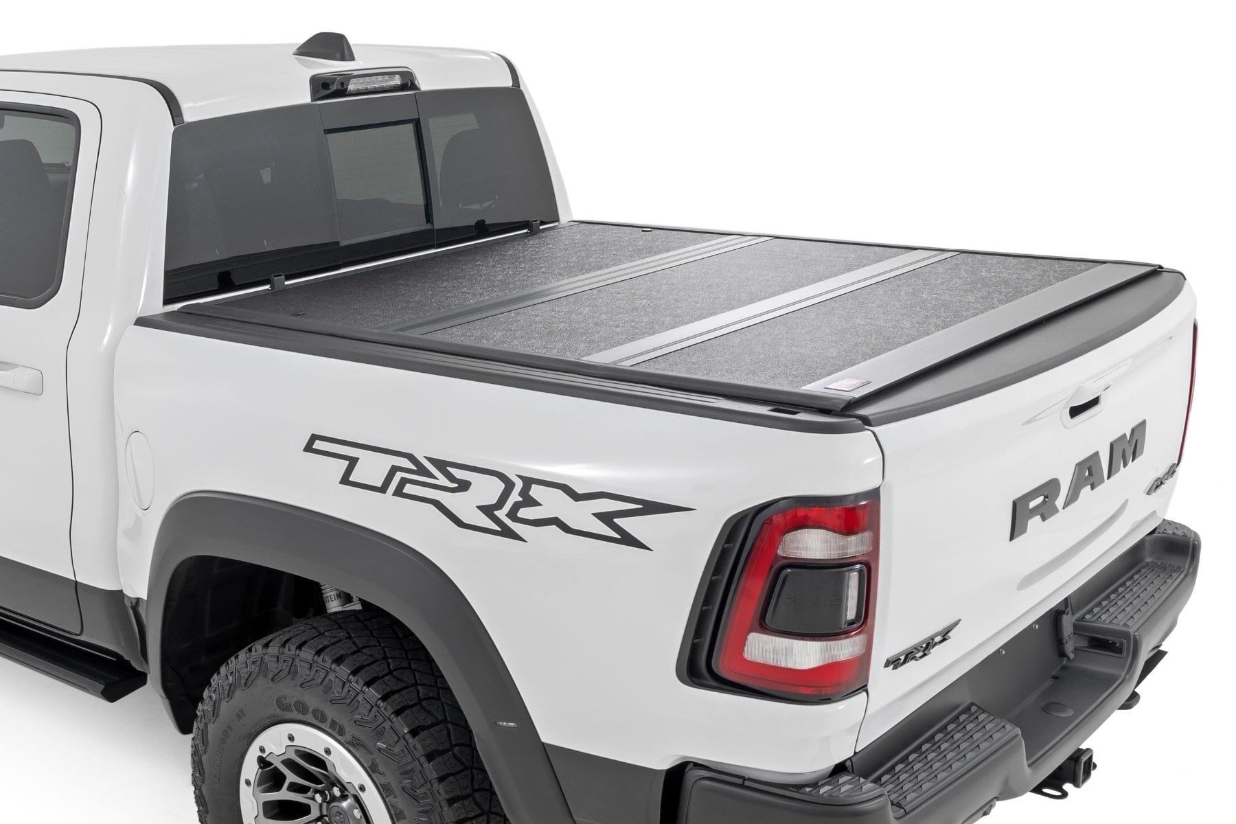 Rough Country Hard Low Profile Bed Cover for 2021-2024 Ram 1500 & 1500 TRX