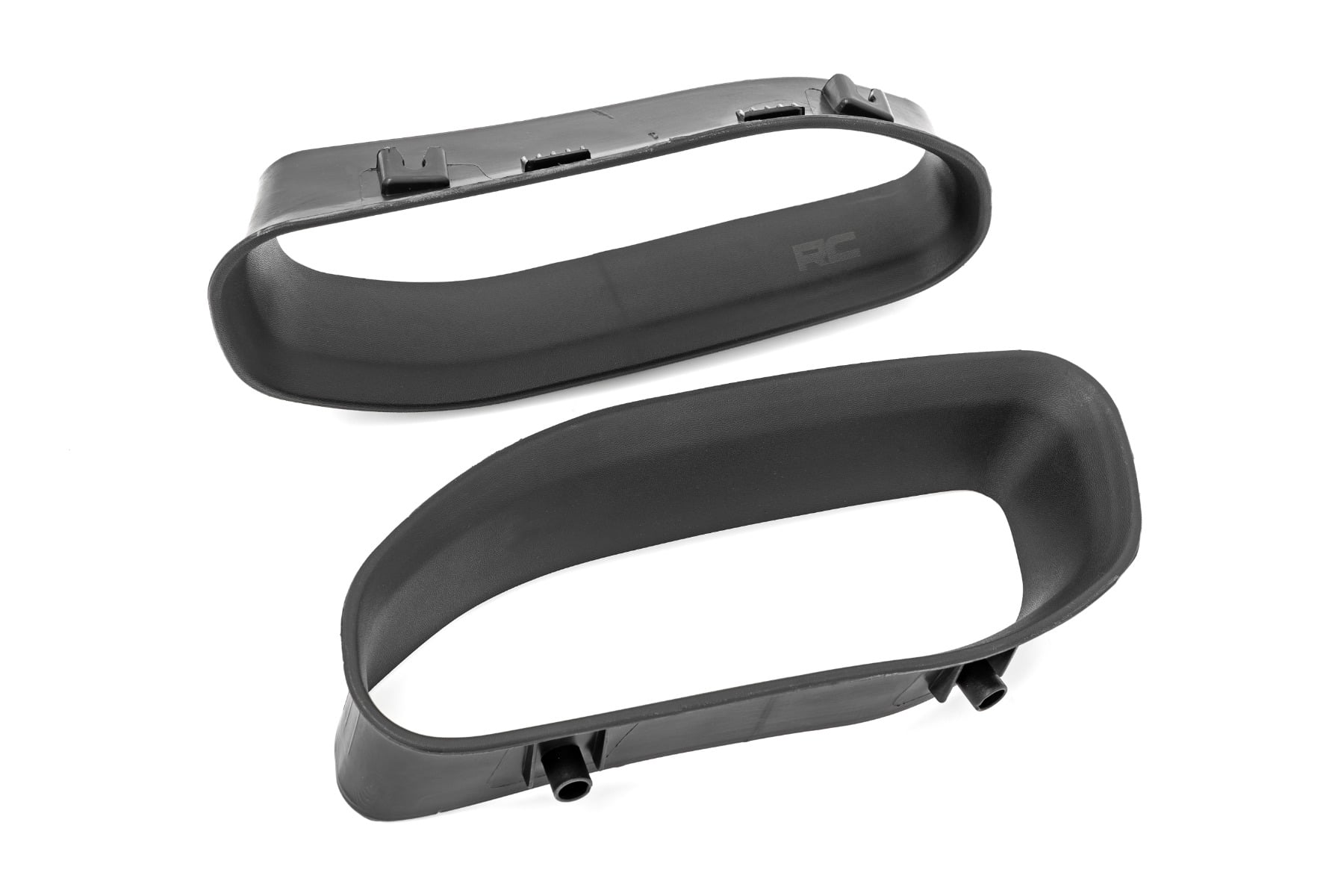Rough Country Tow Hook Brackets & Bezel Combo for 2019-2021 Ram 1500
