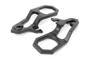 Rough Country Tow Hook Brackets & Bezel Combo for 2019-2021 Ram 1500