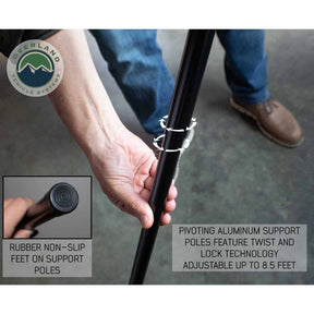 OVS Nomadic Complete 360 Degree Shade Awning with Bracket Kit - Recon Recovery