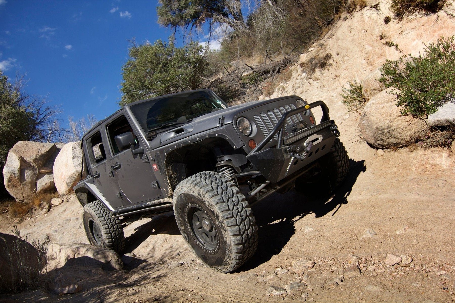 Smittybilt XRC Gen 1 Front Fender Flares for 2008-2018 Wrangler JK (Pair) - Recon Recovery