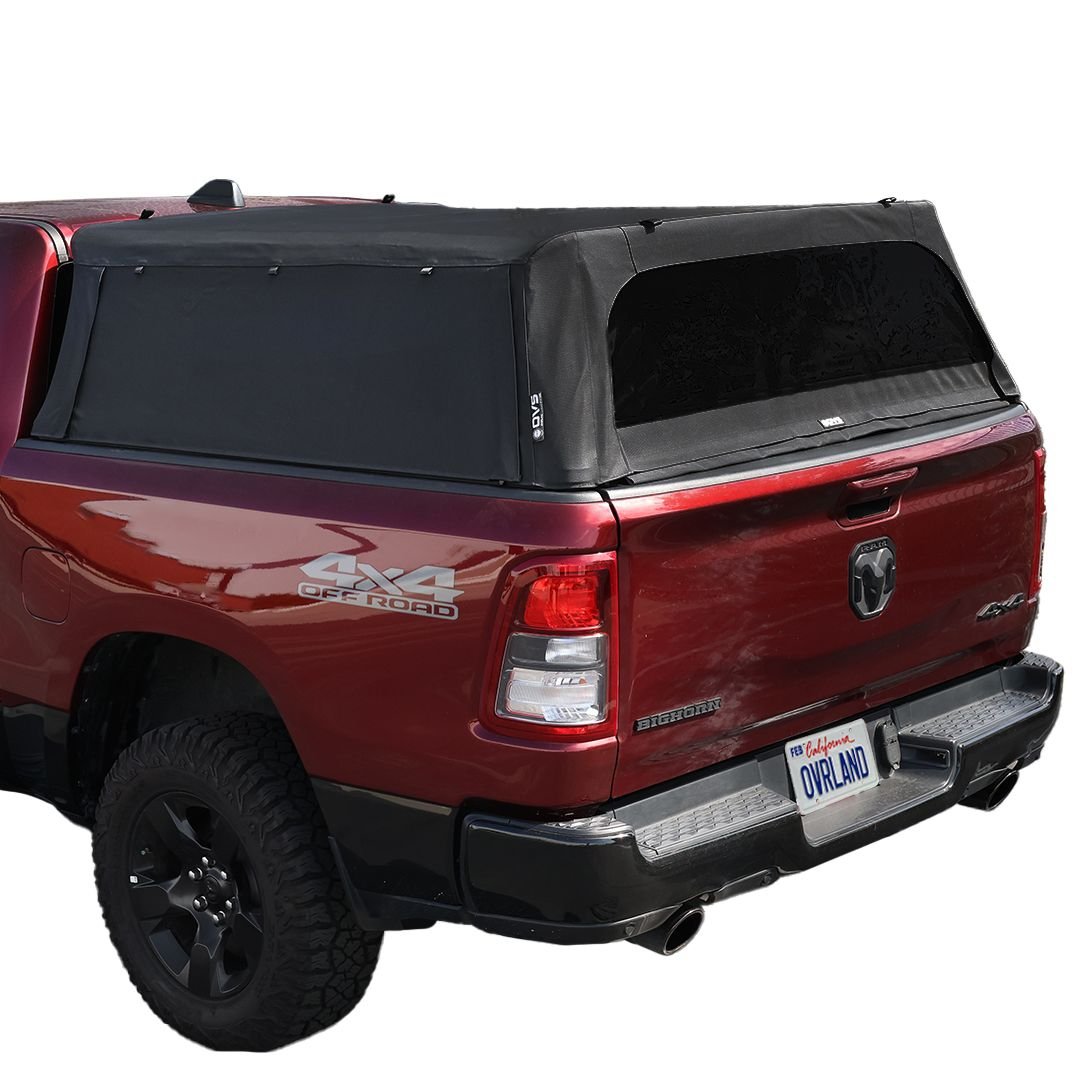 Explorer Soft Shell Bed Topper 2019-2026 Ram 1500 5.7' Bed | OVS Black Diamond