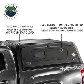 OVS Expedition PRO+ Stainless Steel Truck Cap with Full Windows for 2024-2026 Ford Ranger
