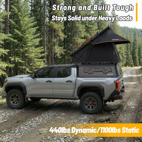 Openroad Aluminum Light Weight Modular Truck Cap for 2024-2026 Toyota Tacoma 6ft Bed