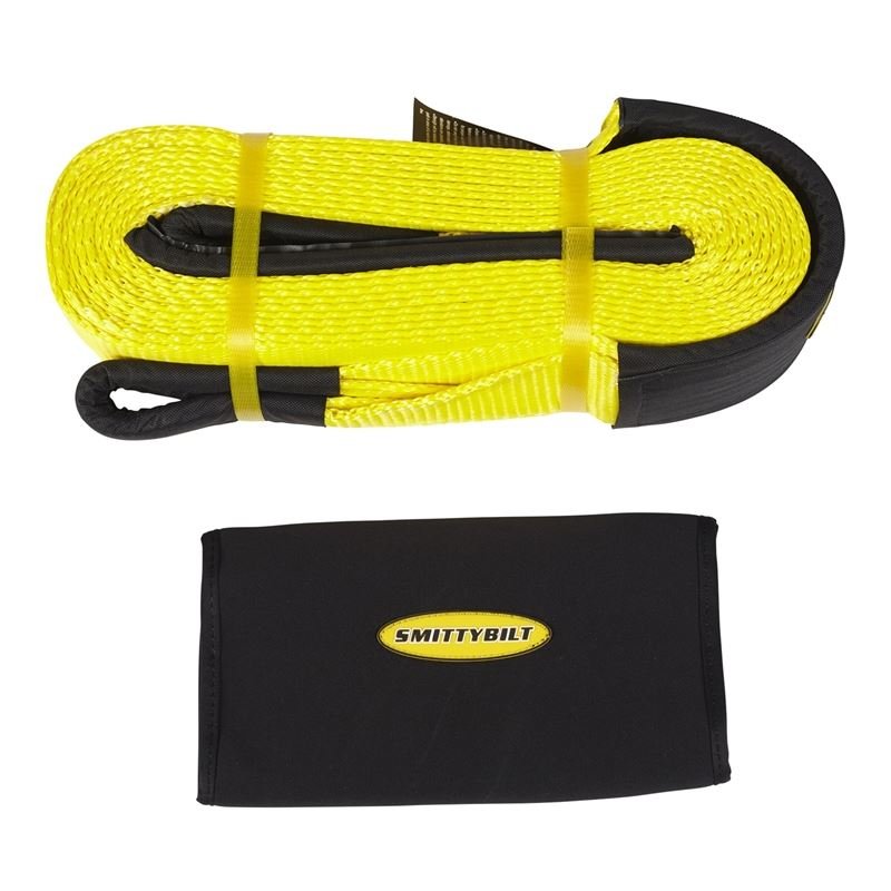 Smittybilt Recovery Tow Strap 4" X 20' - 40,000 Lb. Rating