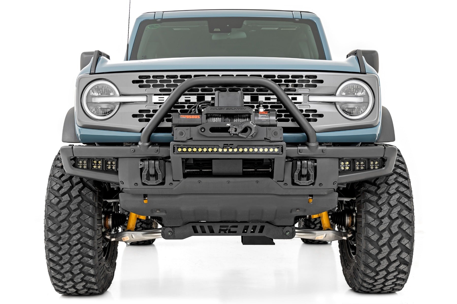 Rough Country High Winch Mount for 2021-2026 Ford Bronco