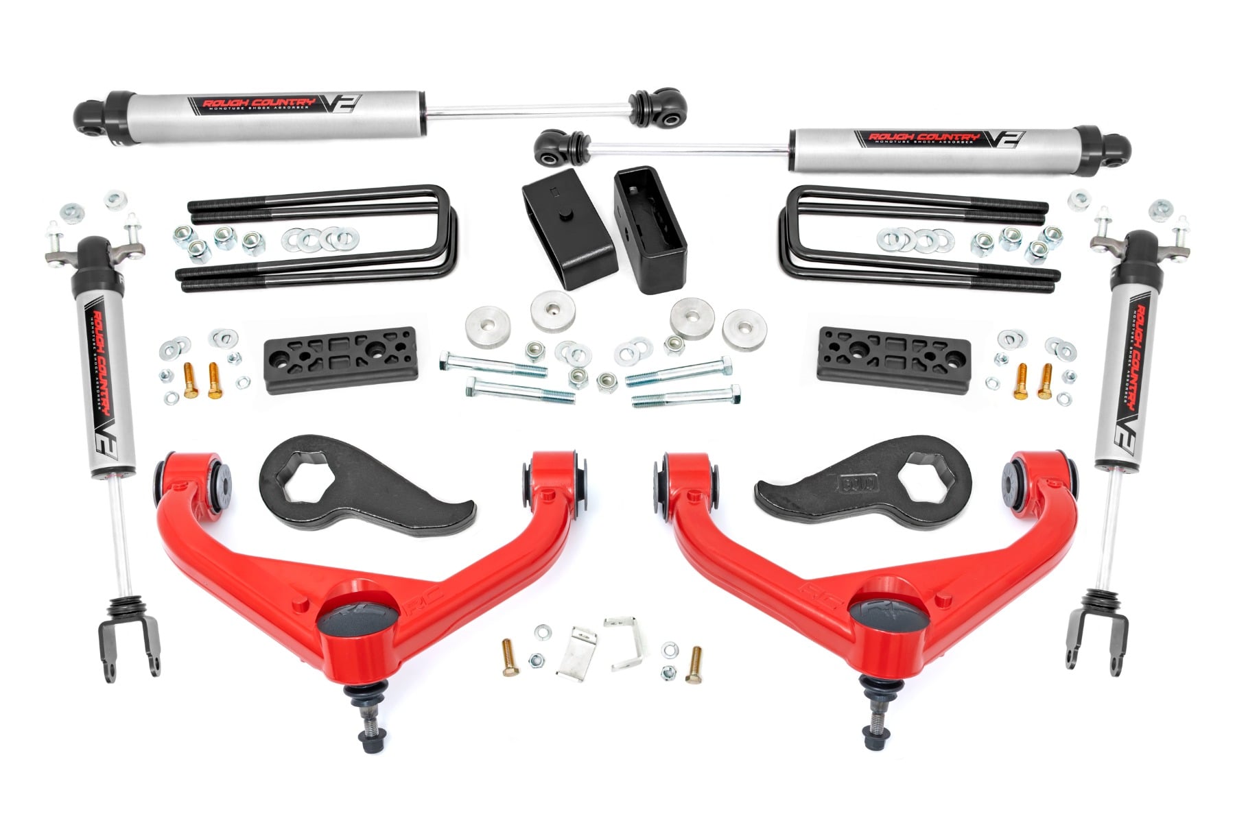 Rough Country 3 Inch Lift Kit for 2020-2026 Chevy/GMC 2500HD/3500HD