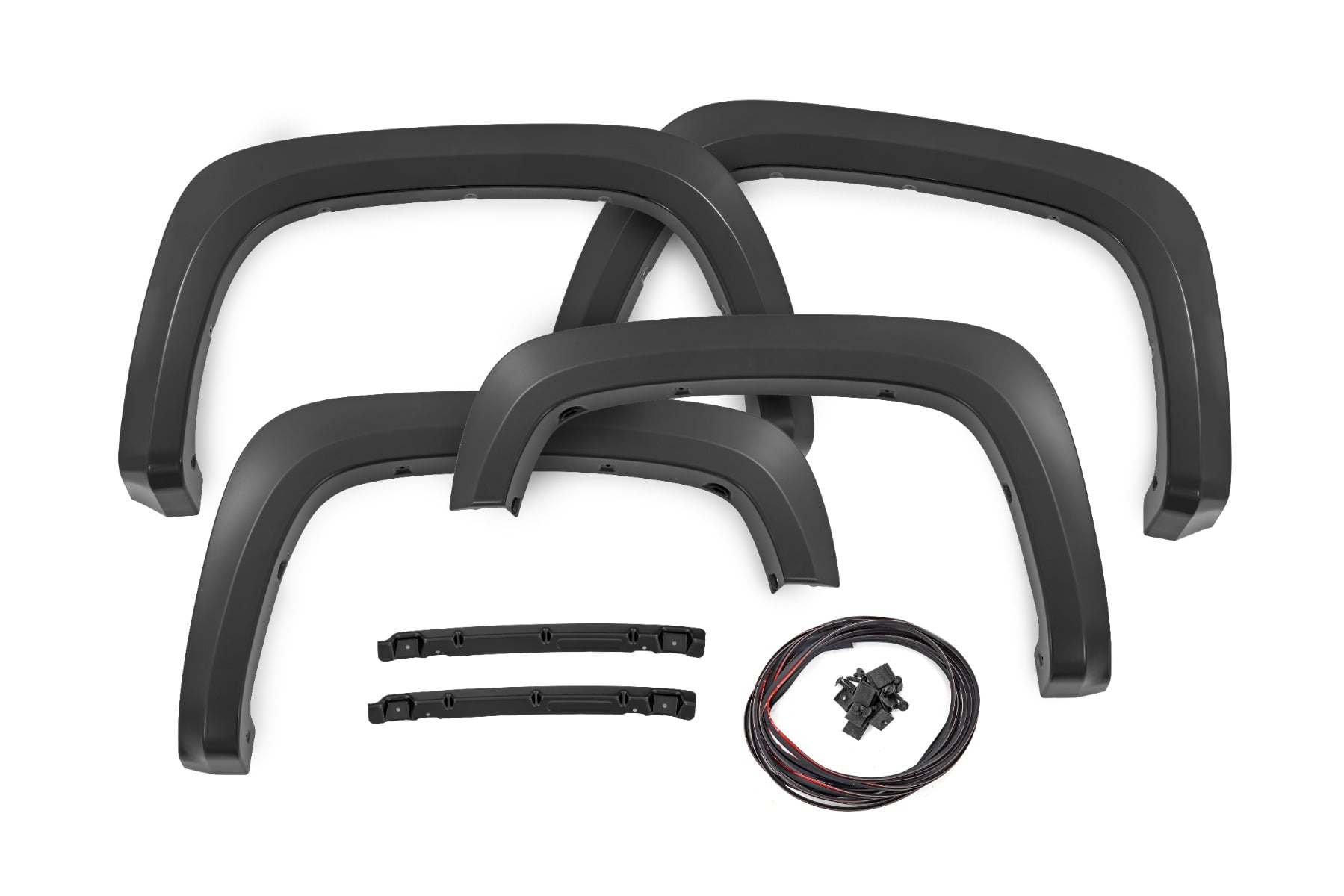 Rough Country Sport Fender Flares for 2020-2026 Chevy Silverado 2500 HD/3500 HD